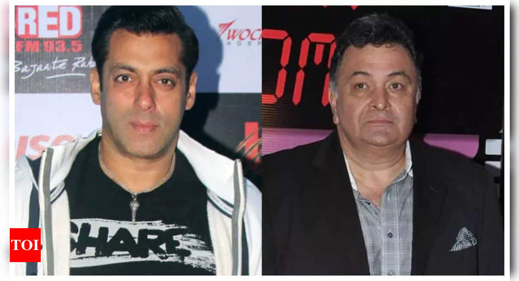 When Rishi Kapoor asked Salman Khan to leave the bar