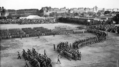 India’s 1st Republic Day Parade in 1950: A historic event at Irwin Stadium