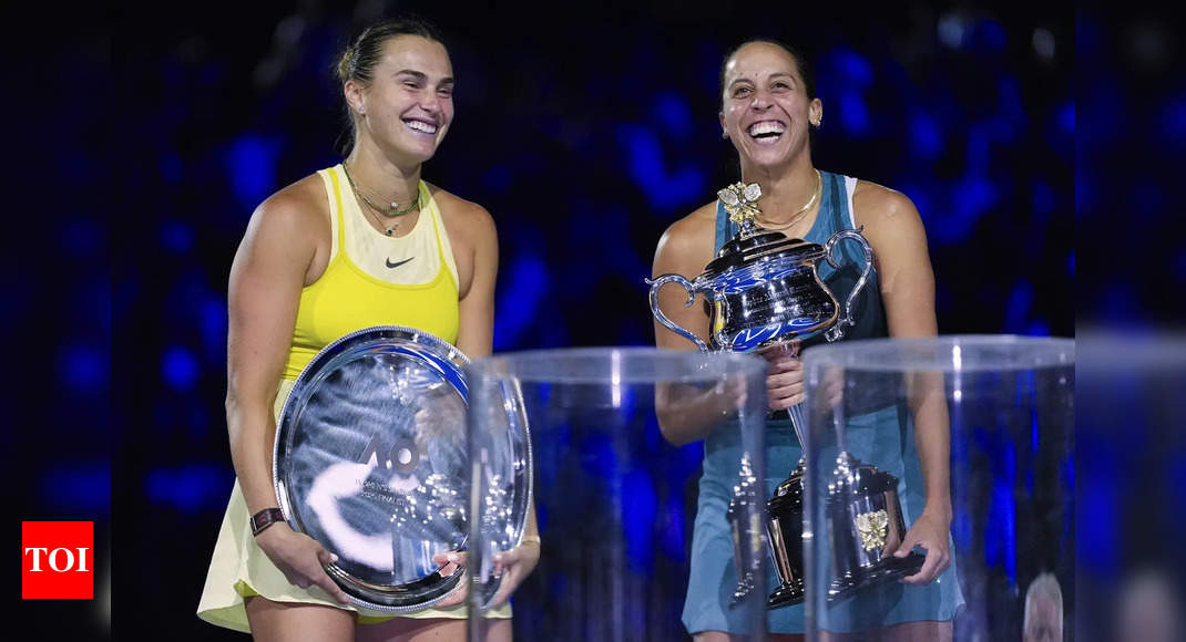 Targeting hat-trick of titles, Aryna Sabalenka falls short to an inspired Madison Keys at Australian Open | – The Times of India