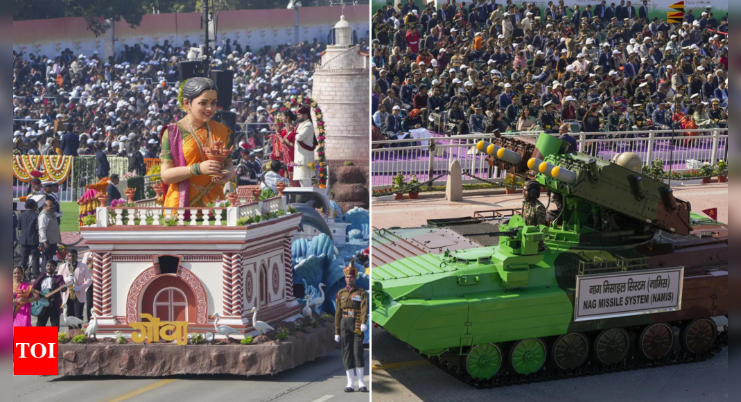 Military strength and cultural heritage shine on 76th Republic Day