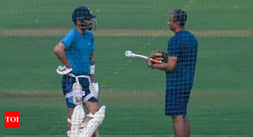 Ahead of Ranji comeback, Virat Kohli returns to training with former India batting coach Sanjay Bangar | Cricket News – The Times of India