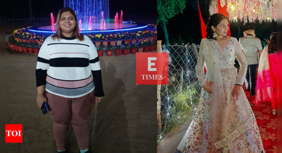 Weight Loss Story: From 150 kg to 68 kg, this girl lost weight through walking and eating an early dinner