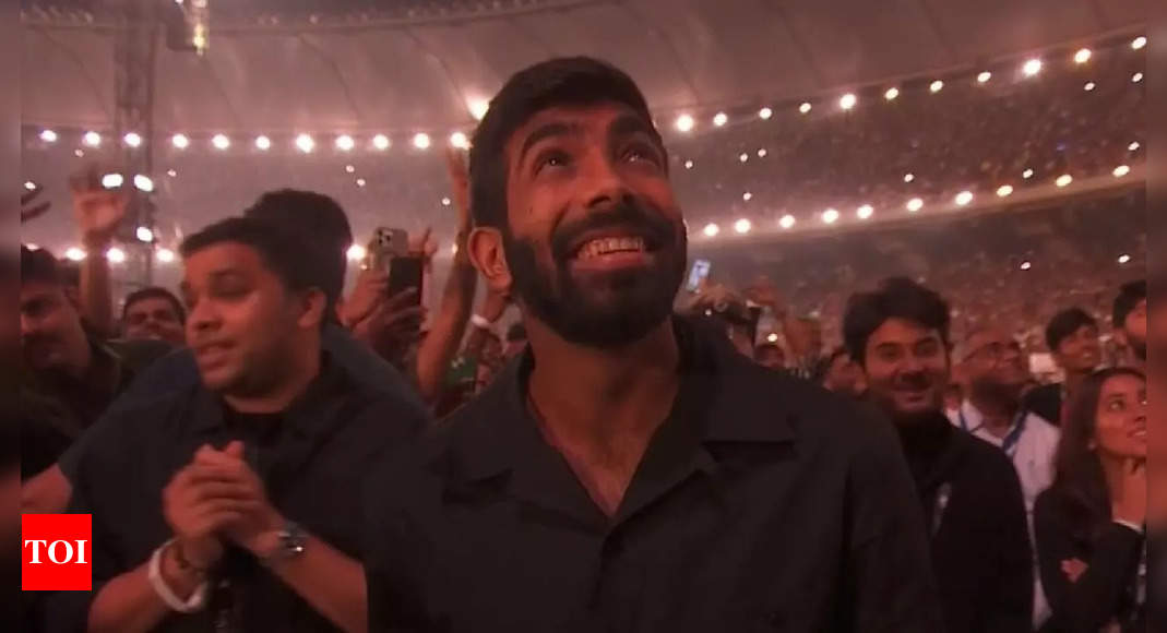 Watch: Bumrah attends Coldplay concert; band lead dedicates song to 'beautiful brother'