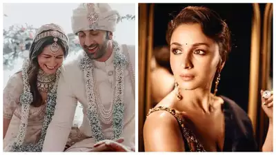 Alia Bhatt reflects on her 'cherished' moments from her wedding with Ranbir Kapoor as she celebrates 25 years of Sabyasachi - See post