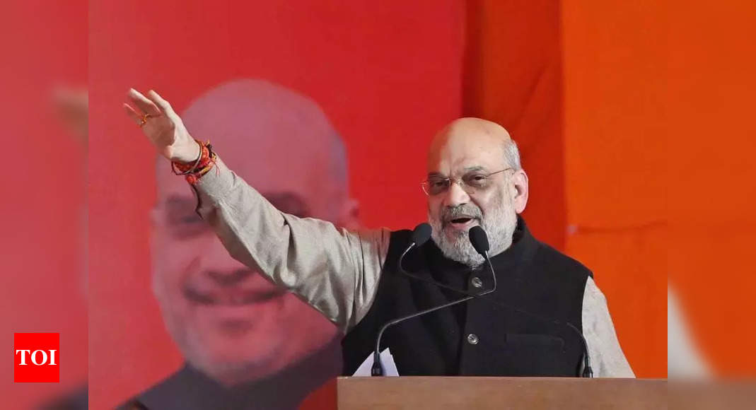 Shah attacks Kejriwal, BJP promises Delhi's revamp