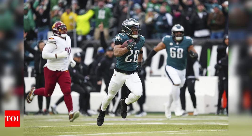 Eagles Smash Playoff Records With 55-23 Victory Over Commanders, Secure Fifth Super Bowl Berth in Franchise History