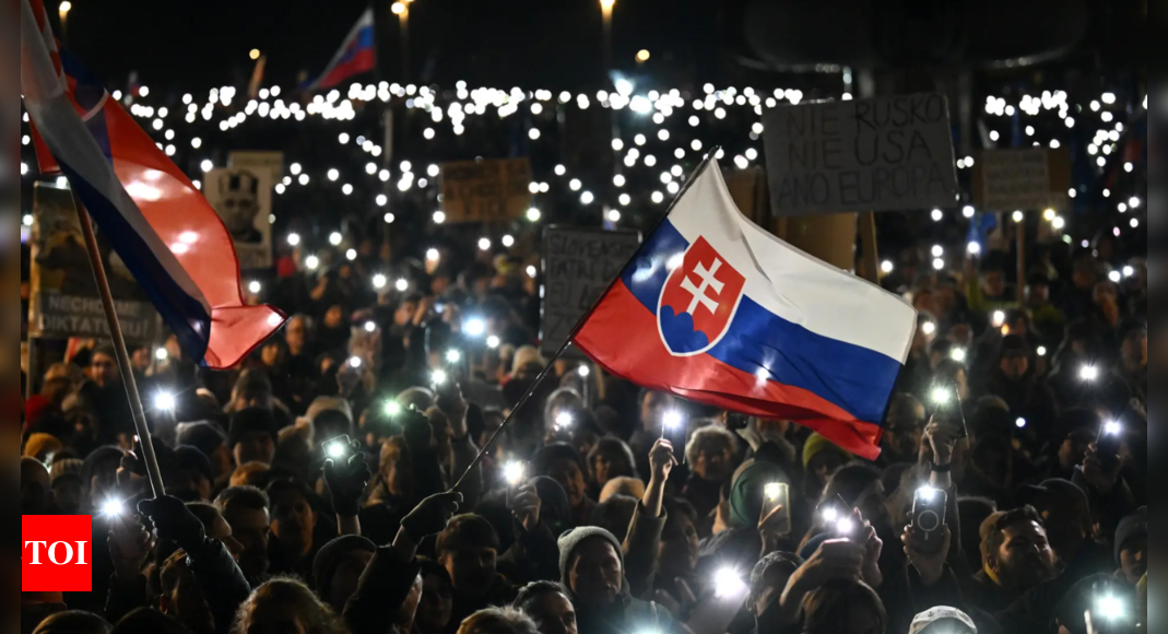 Slovakia's peaceful anti-government protests grow nationwide