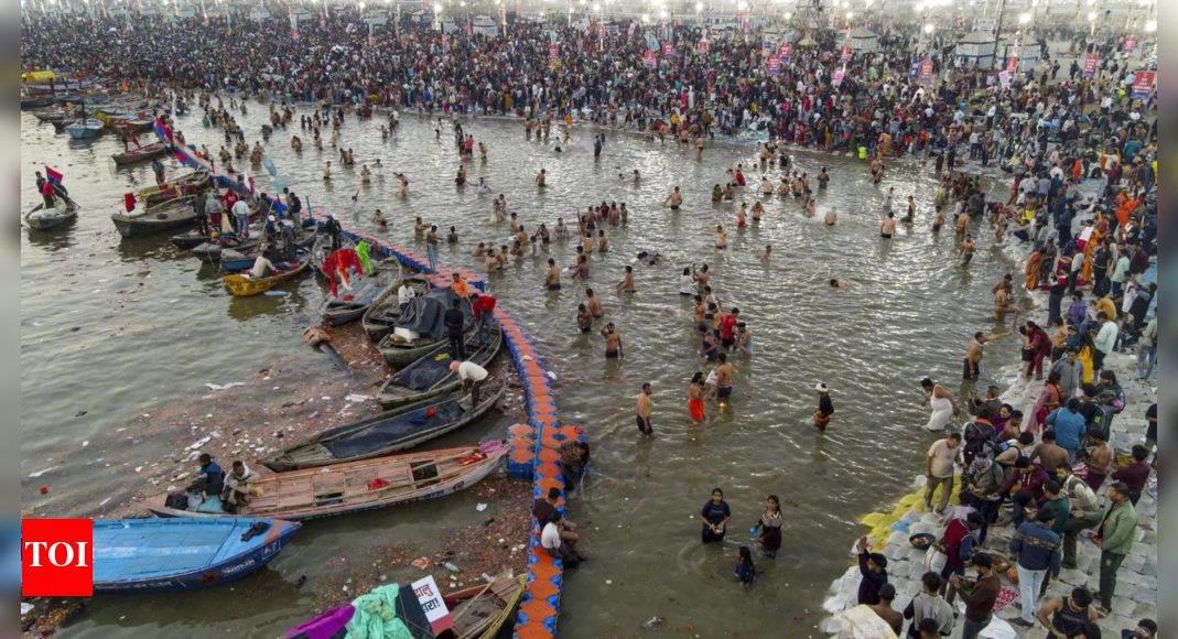 Maha Kumbh: Smuggler taking holy dip arrested after months on the run