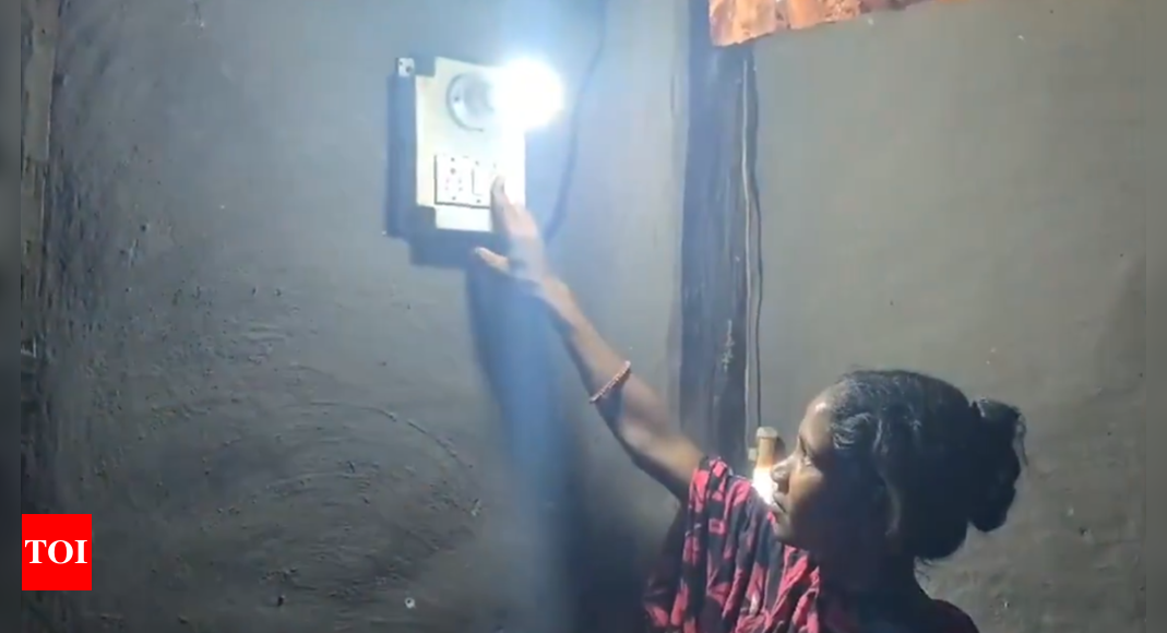 Watch: Chhattisgarh's Chilkapalli village gets electricity for first time since independence