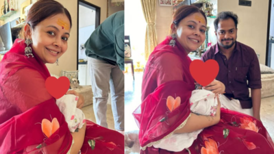 Devoleena Bhattacharjee and Shanawaz Shaikh reveal the name of their little munchkin; former writes 'Meet 'Joy' our bundle of happiness'