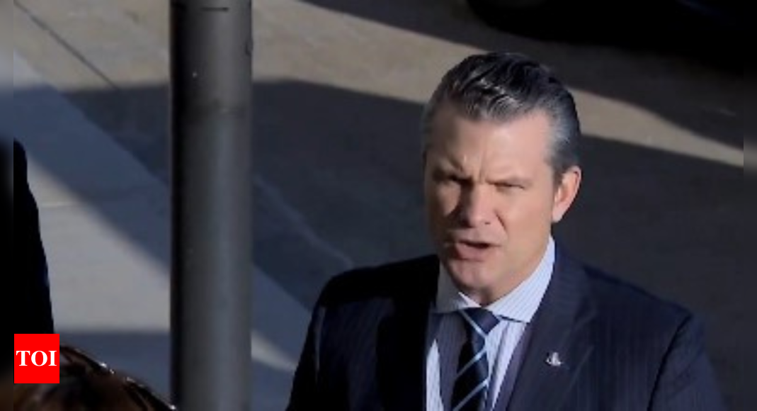 Pete Hegseth confirms DEI will be removed from military as he arrives at Pentagon for first day on his new job