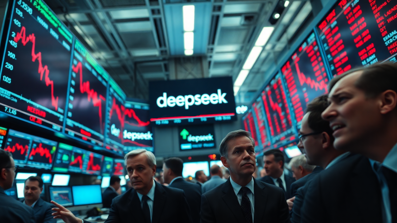 China's DeepSeek triggers US stock market chaos: Nvidia drops 17%, S&P 500 slides 1.5% -Times of India- #timesofindia #India #News