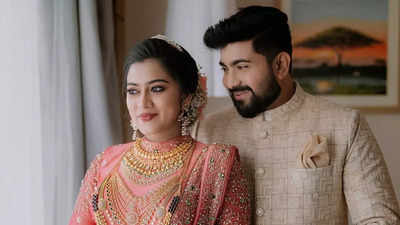 Actors Dayyana Hameed and Ameen Madathil tie the knot in a gala wedding; see pics