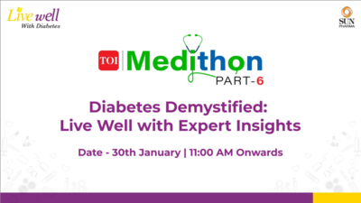 Is the diabetes epidemic being ignored? Join TOI Medithon part-6 as experts discuss management, symptoms and prevention