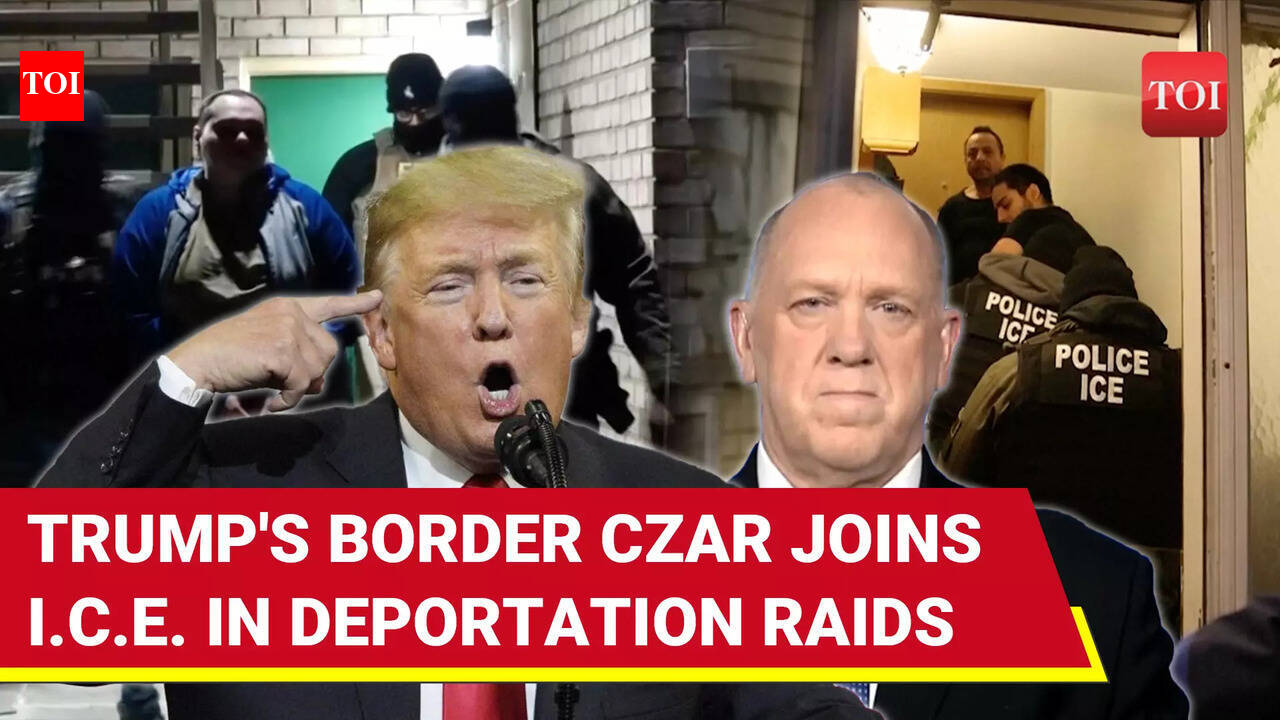 Trump’s Mass Deportation Crackdown Intensifies; Tom Homan Joins ICE In ...