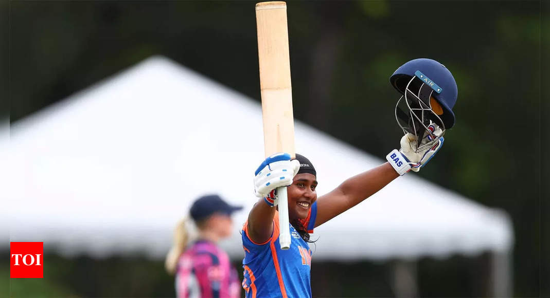 U-19 World Cup: Trisha creates history with first century as India crush Scotland by 150 runs