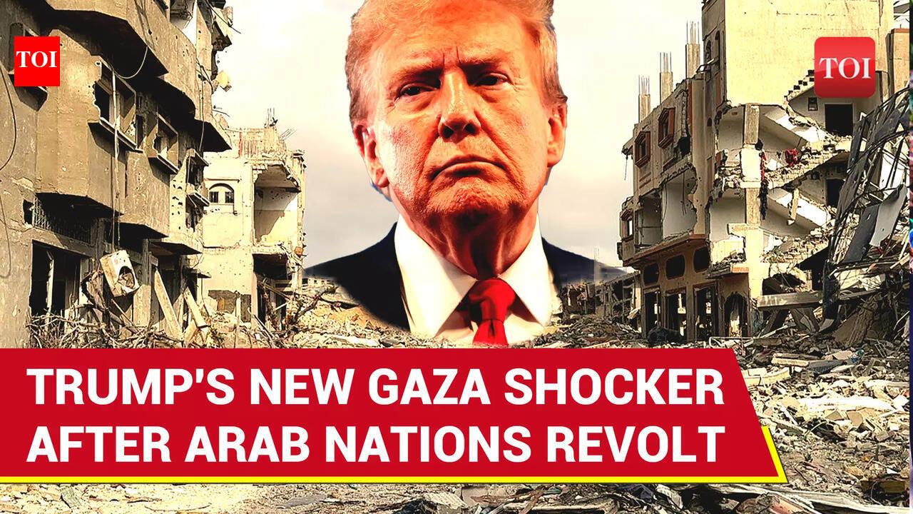 Trump’s Controversial Gaza Remark: Urges Arab Nations To Accept ...
