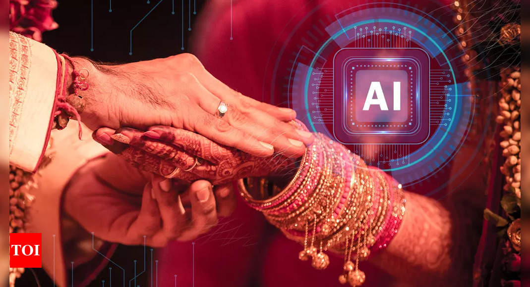 Decor mood boards, guest experiences & anchors: Weddings are getting AI-fied