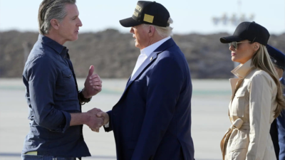 Donald Trump said he 'turned on the water' in California, State says, 'No, we did it'