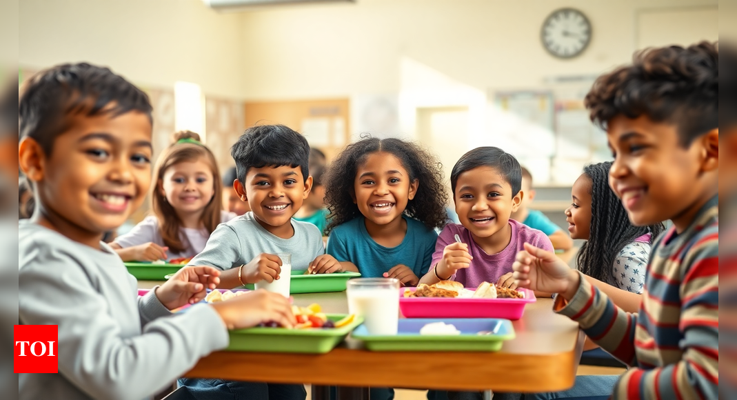 Over 280,000 Ohio children face hunger as proposed cuts target school meal programs - The Times of India