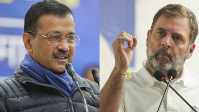 Delhi elections: Rahul Gandhi says PM Modi's name makes Kejriwal 'shiver', AAP chief retorts with National Herald dig