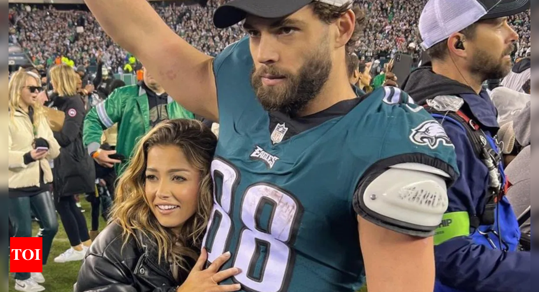 Eagles’ Dallas Goedert’s GF Aria Meyer Shares Victory Album On Instagram