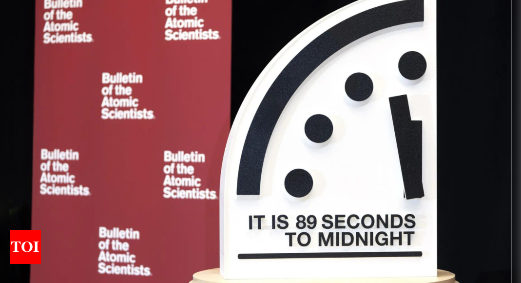 '89 seconds': Doomsday Clock moves closest ever to midnight following Trump’s return as threats of climate change, nuclear war grow