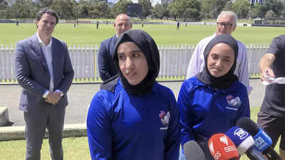 Afghanistan's female cricketers reunite for a match after 3 years in exile due to Taliban ban