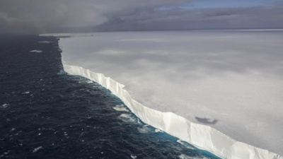 'World's biggest iceberg' drifts towards Antarctic penguin island