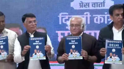 Congress releases manifesto for Delhi assembly polls, promises Rs 2,500 for women, LPG at Rs 500