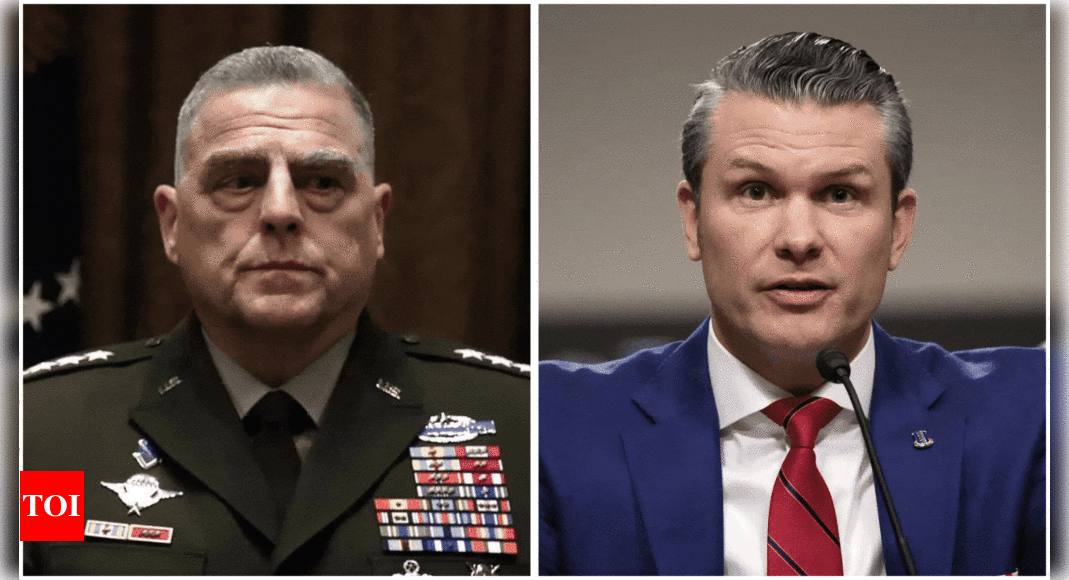 Who is Mark Milley? Trump critic whose security detail was removed by defence secretary Pete Hegseth - The Times of India