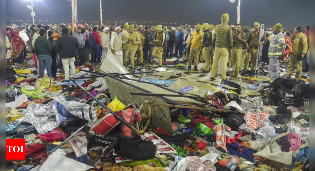 5 people including 2 children from Karnataka's Belagavi injured in Maha Kumbh stampede