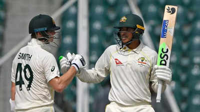 Usman Khawaja, Steve Smith tons power Australia to 330-2 in first Test