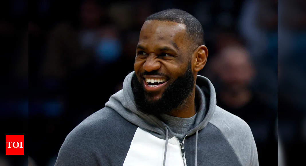 LeBron James shares a special courtside moment with Allen Iverson’s mother Ann after Lakers-Sixers clash