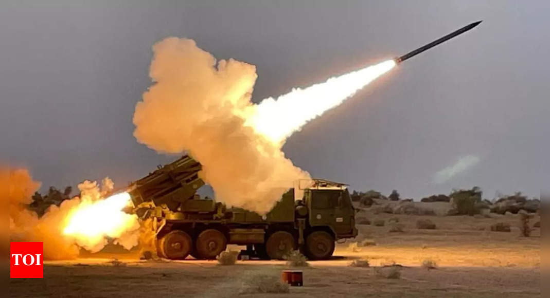 CCS clears heavy-duty ammo worth Rs 10,200 crore for Pinaka artillery rocket systems