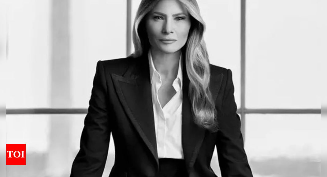 Vogue mocks Melania Trump’s White House portrait, says she looks like a ‘freelance magician’ – The Times of India