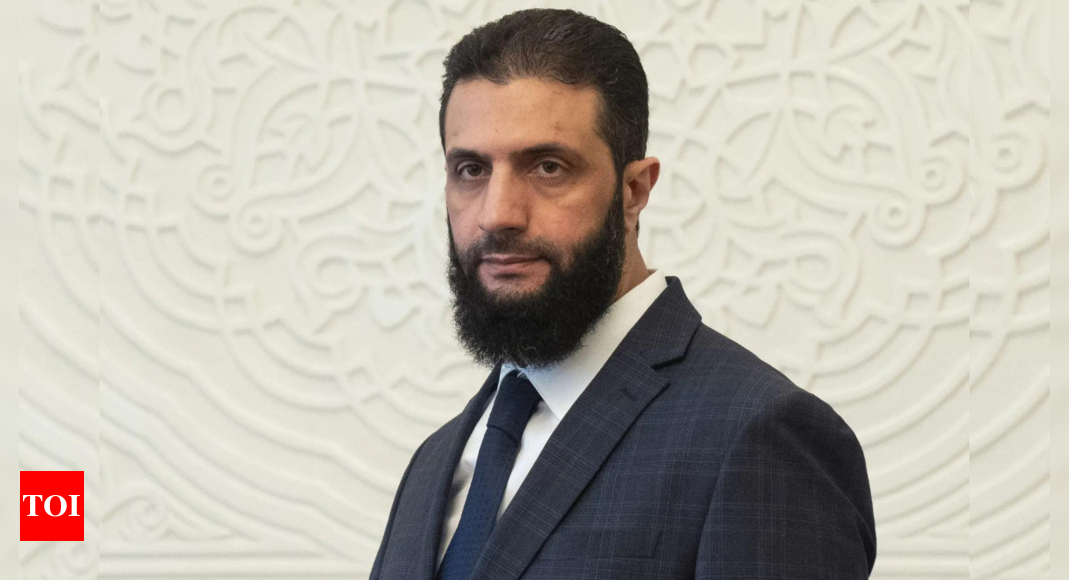 Who is Ahmad al-Sharaa? Islamist rebel leader named Syria’s interim president – The Times of India