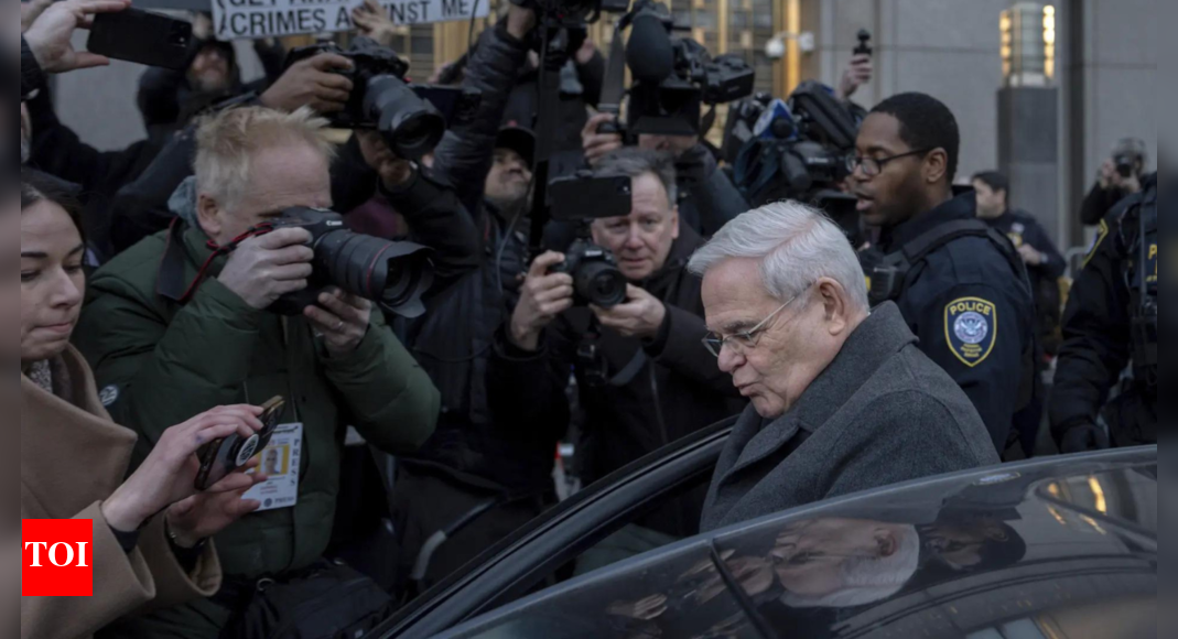 Former US senator Bob Menendez sentenced to 11 years in prison for corruption