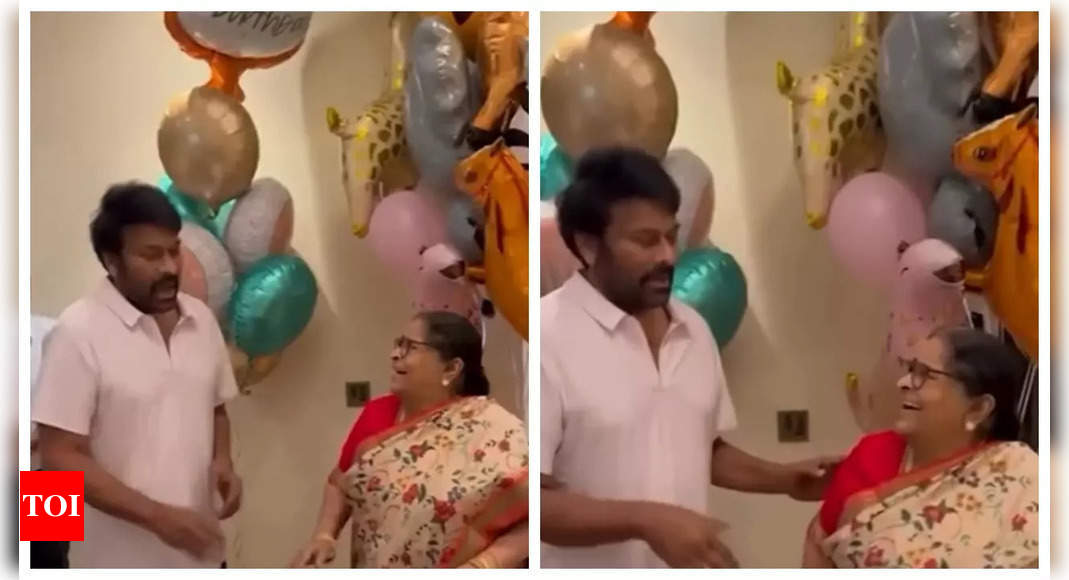 Chiranjeevi celebrates mother's birthday with Ram Charan & Upasana, calls her 'Heart of the family'