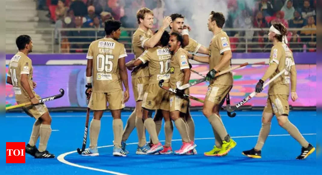 Hockey India League: TN Dragons edge UP Rudras, earn semis berth