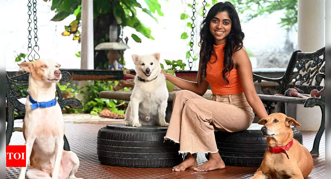 Pet Time Stories: Having pets is therapeutic as you don't get stressed when they are around, says Lovelyn Chandrasekhar