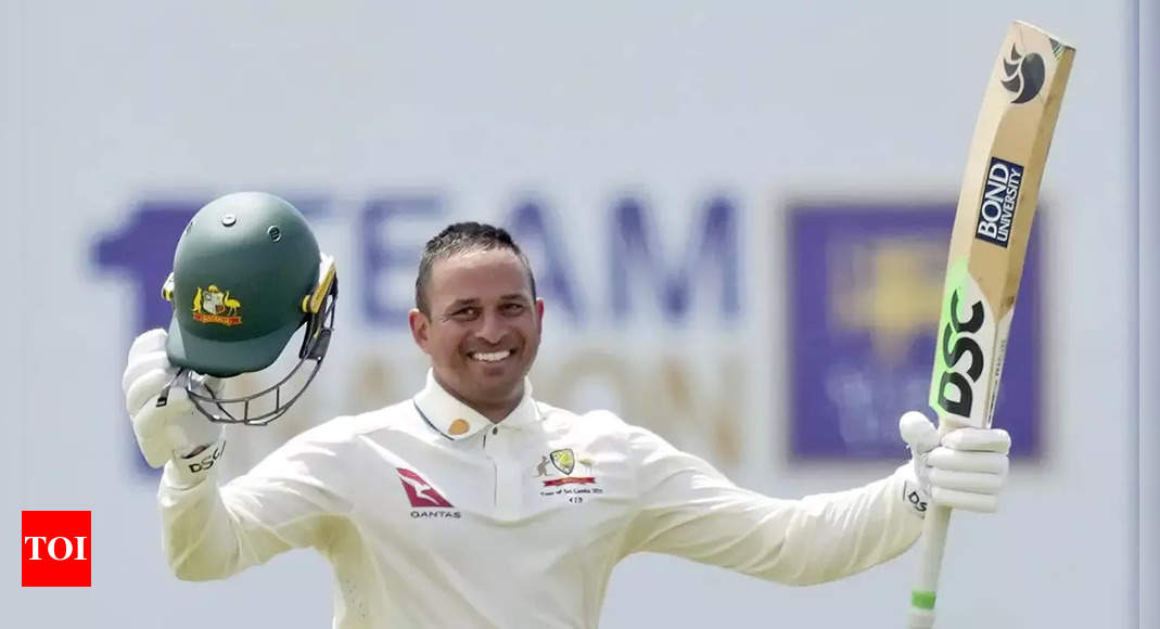 1st Test: Australia opener Usman Khawaja achieves unique feat with double hundred against Sri Lanka