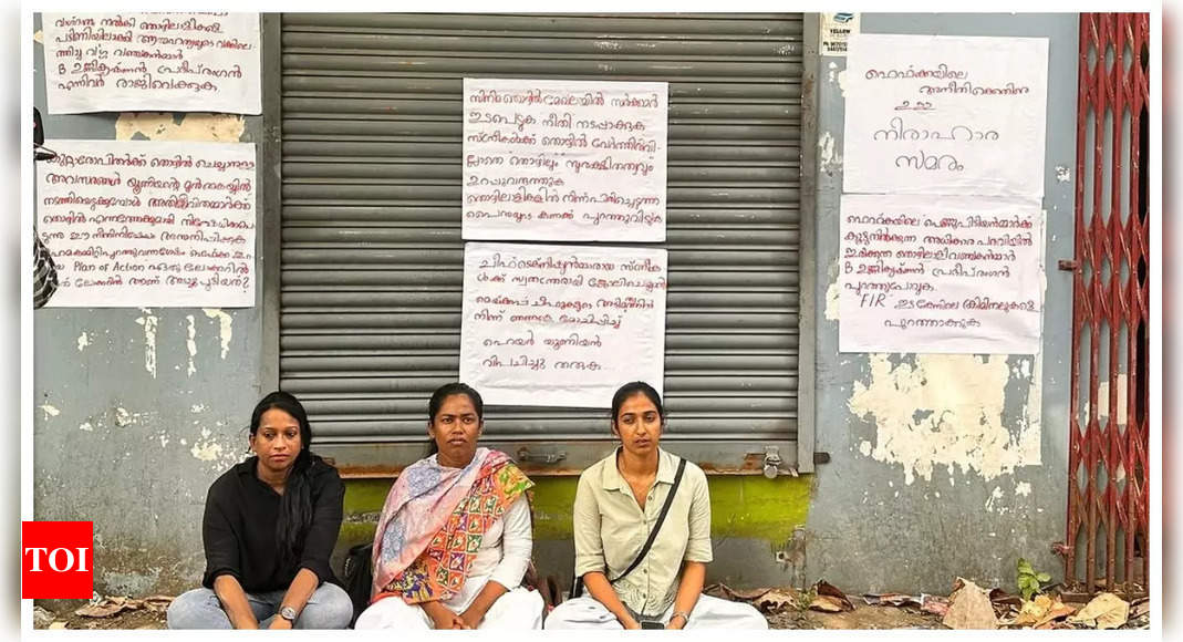 Three makeup artists begin hunger strike in Kochi alleging workplace harassment in Mollywood