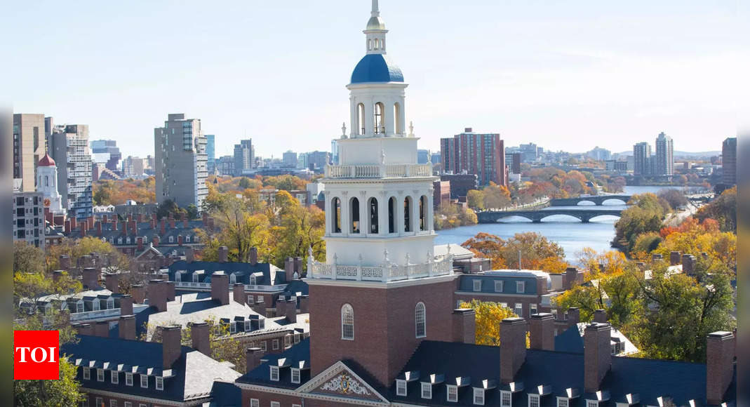 Harvard among universities targeted by Trump’s executive order on Palestine protests and antisemitism - The Times of India