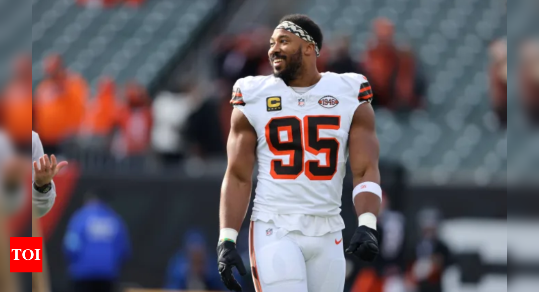 How Browns' Indomitable DE Myles Garrett Snagged The Defensive Player of the Year Award