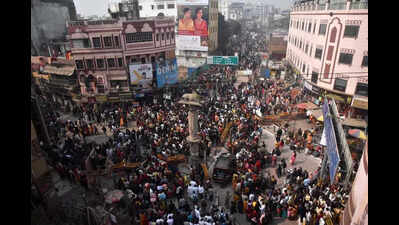 Maha Kumbh surge: Unending queues from highways to KVD