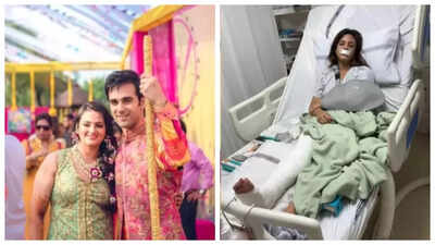 Salman Khan’s rakhi sister and Pulkit Samrat’s ex-wife Shweta Rohira gets severely injured in road accident: Plastered leg, bruises