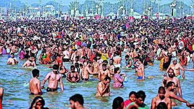 A day after Maha Kumbh tragedy, faith remains strong, 2 crore take dip