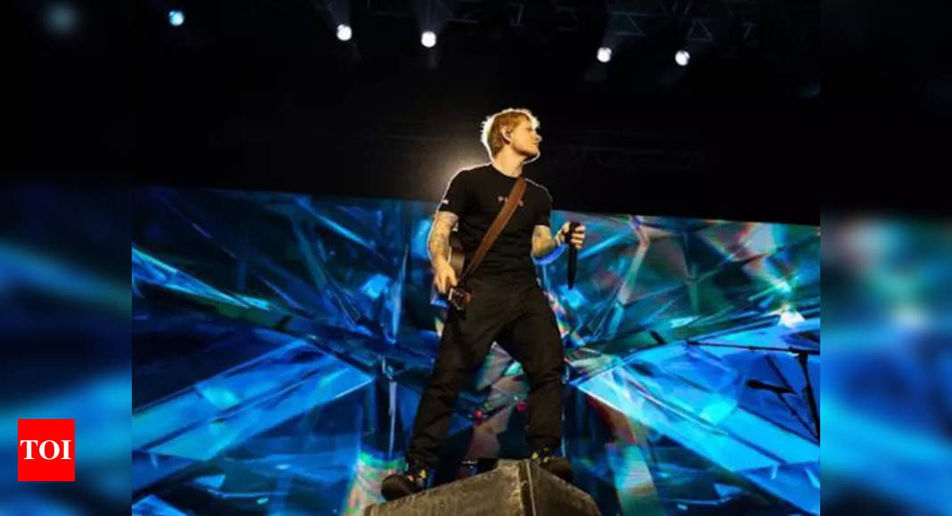 Ed Sheeran enthralls audience in Pune with his live gig