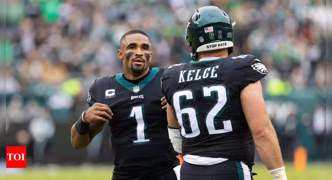 “Never gets enough credit”: Jason Kelce believes that Philadelphia Eagles quarterback Jalen Hurts deserves more credit than he currently receives